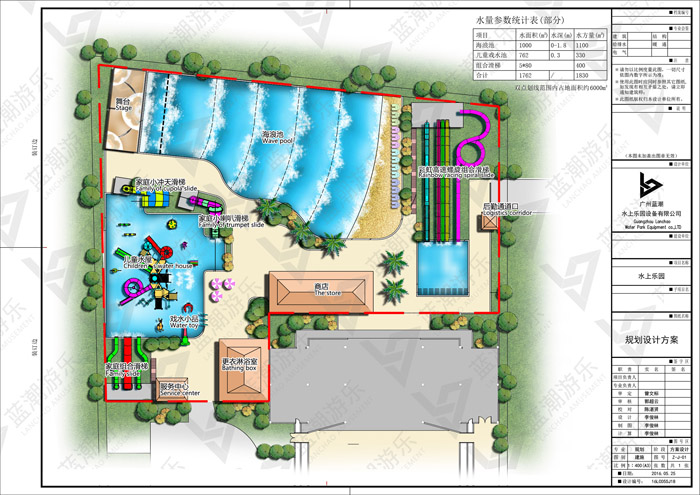 柬埔寨水上乐园设计方案